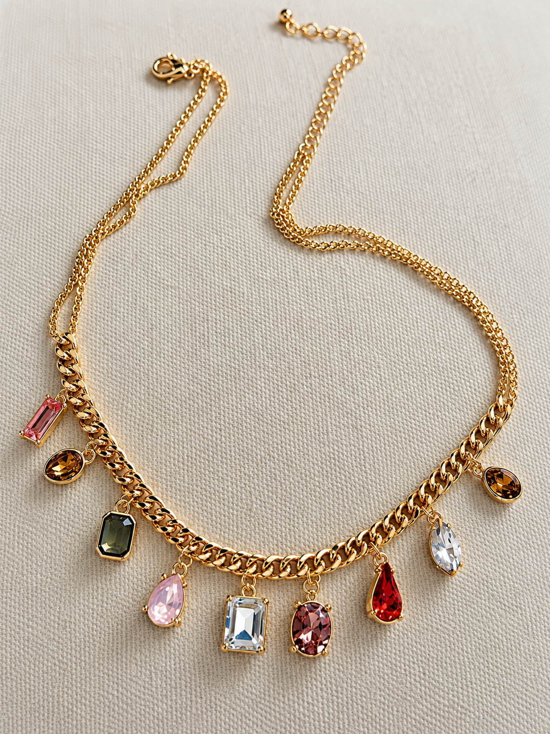 Desert Dusk Crystal Necklace