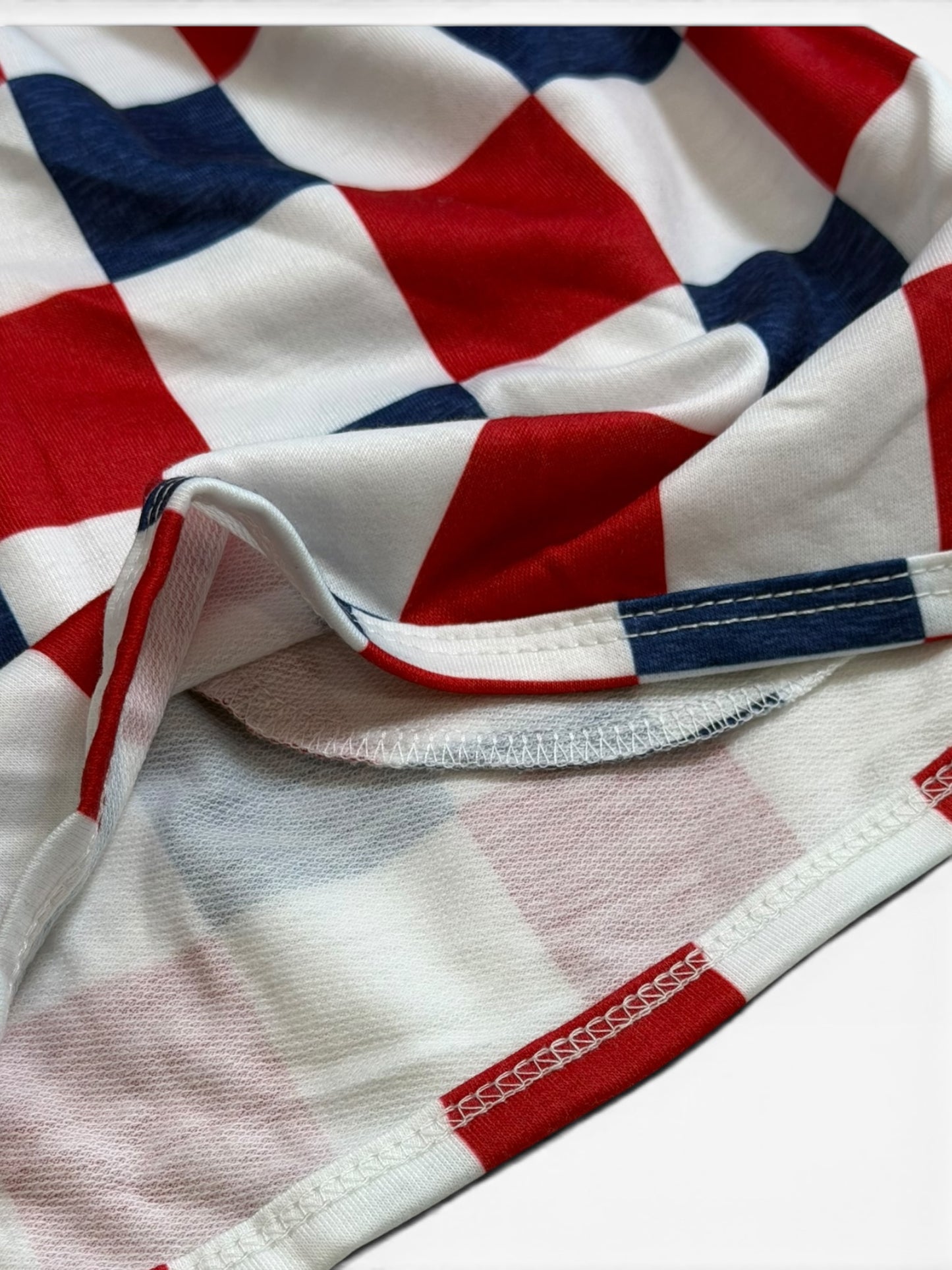 Independence Day Checkered Shorts
