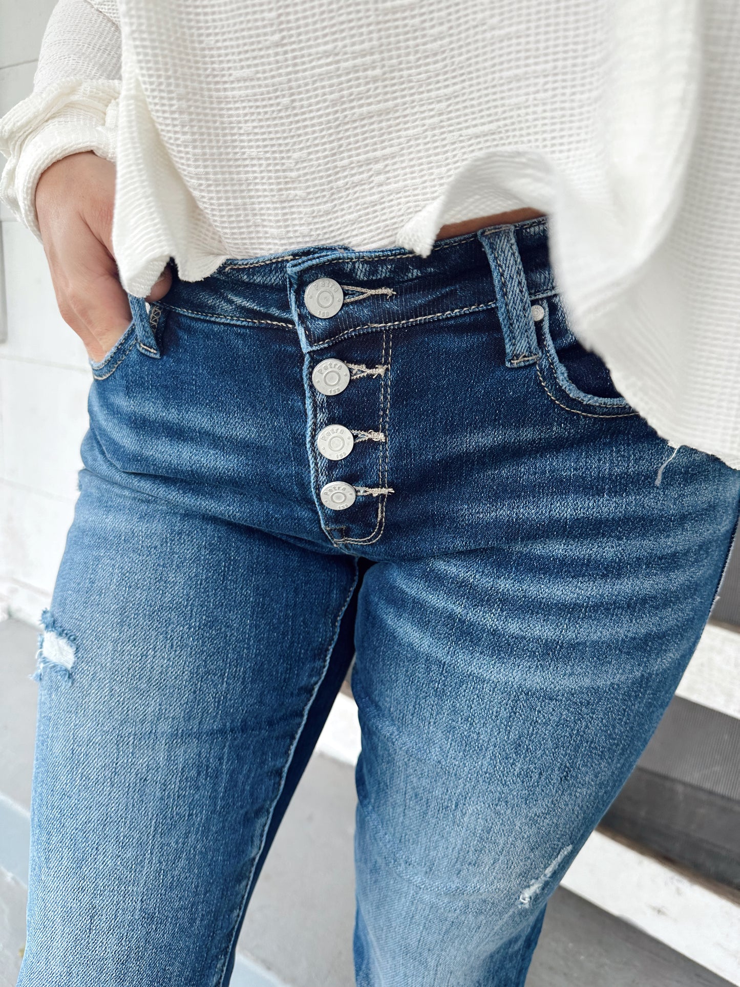 Jesslyn Bootcut Denim Jeans