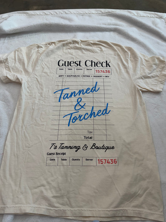 Tanned & torched M