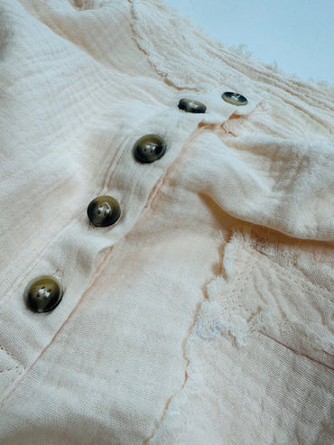 Keeping It Casual Frayed Edge Top