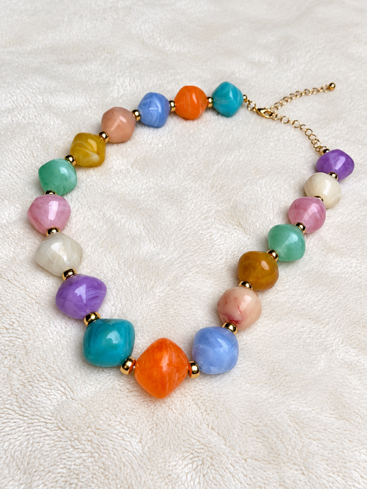 Sweet Sorbet Bead Necklace