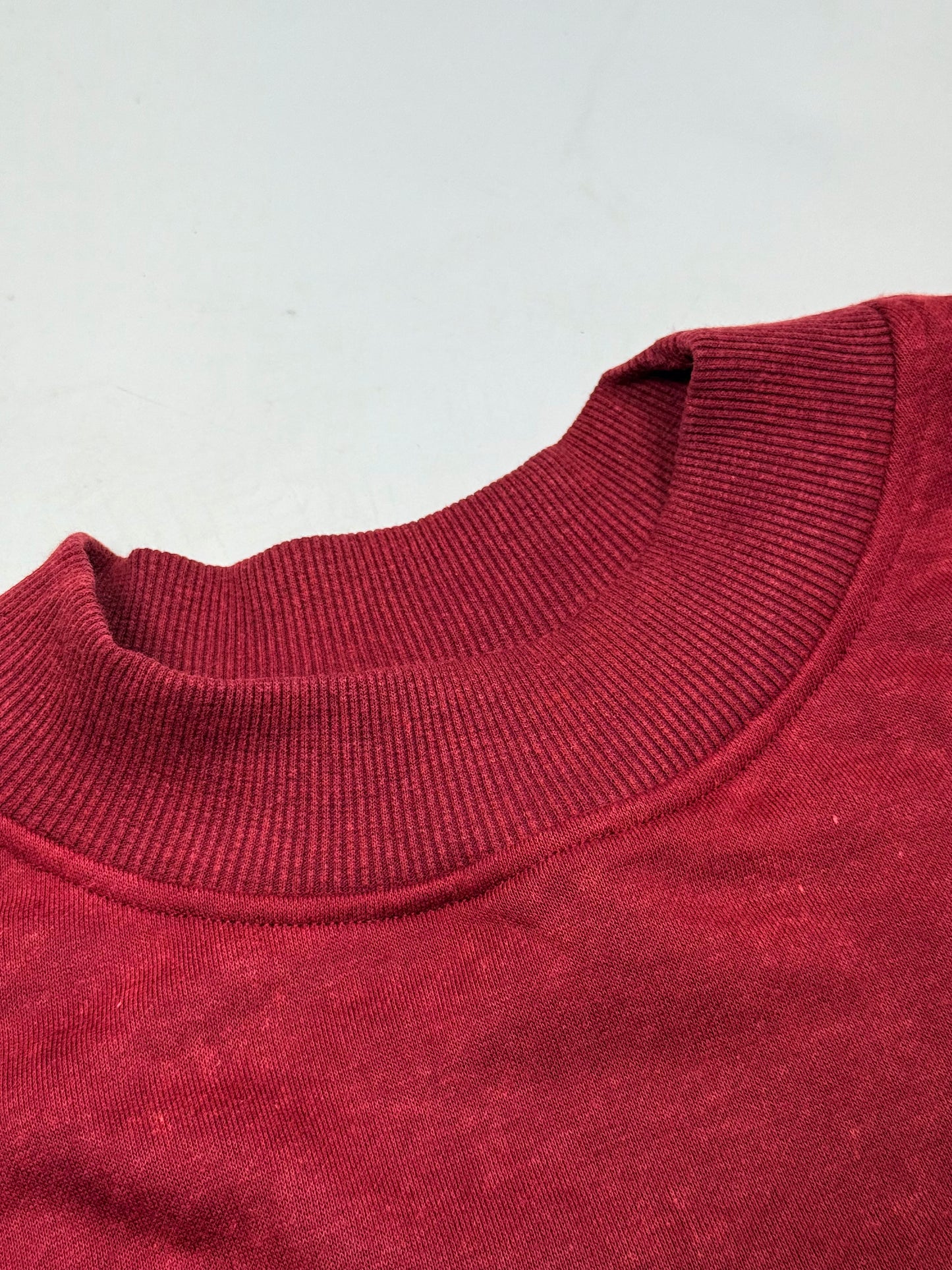 Red Dahlia Crewneck Pullover Sweater Top
