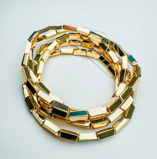 Pure + Classic Gold Bracelet set