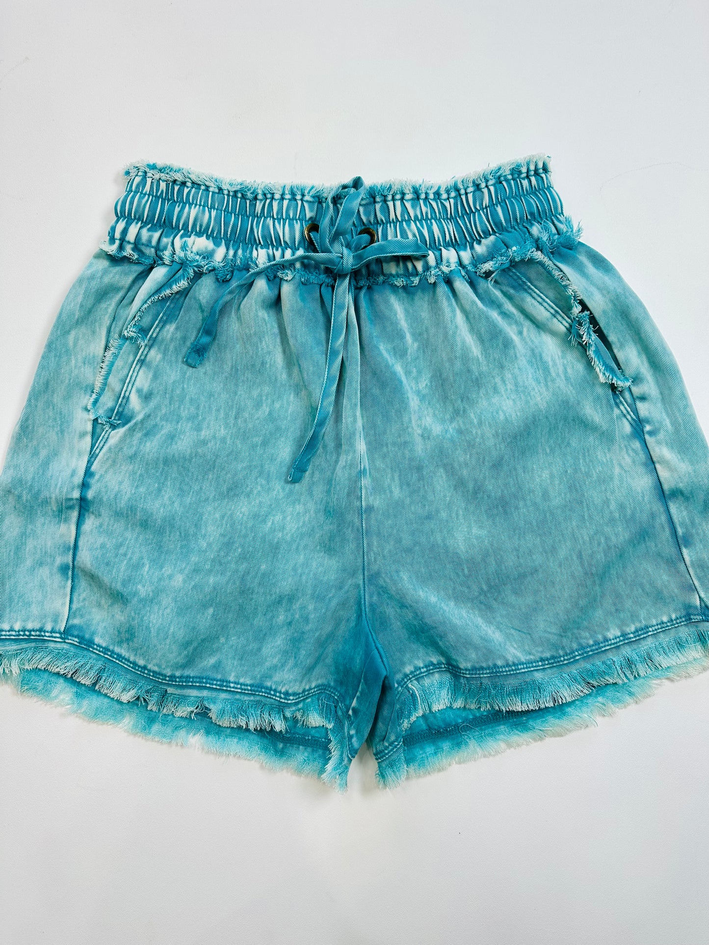 Get Right Acid Wash Shorts