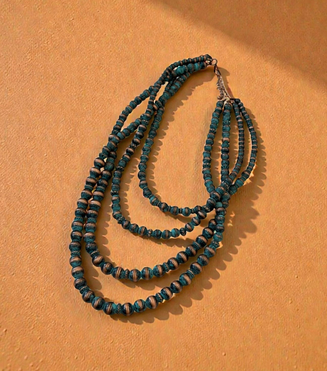 Boot Scootin' Blue Layered Necklace