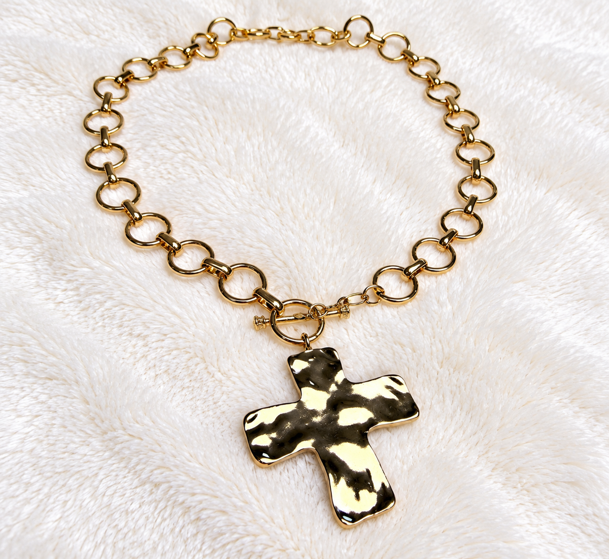 Golden Cross Necklace
