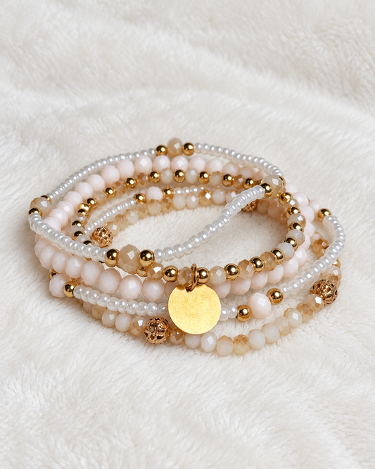Rosé Glow Bracelet Set