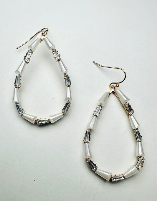 Classy Night Out Teardrop Dangle Earrings