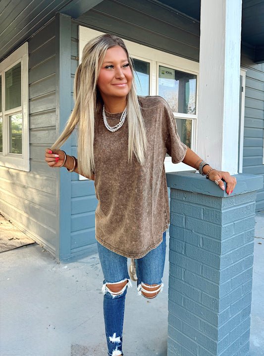 Vintage Fade Oversized Tee