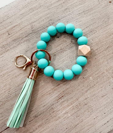 Bubbly Charm Keychain Wristlet