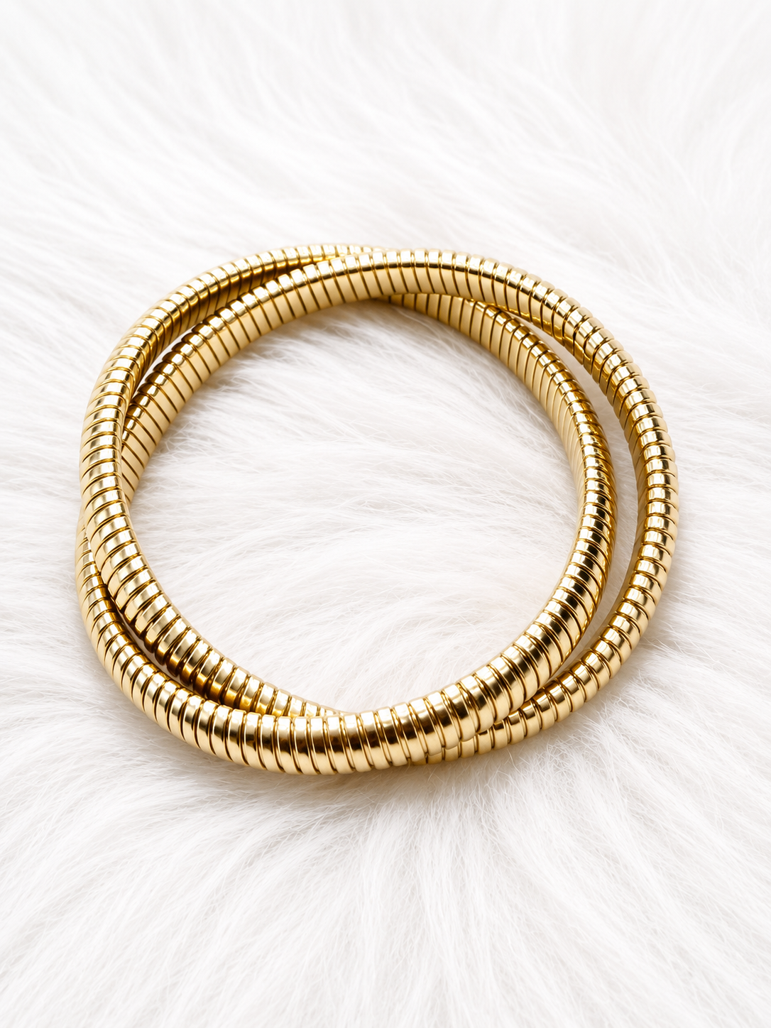 Golden Flex Band Bracelet