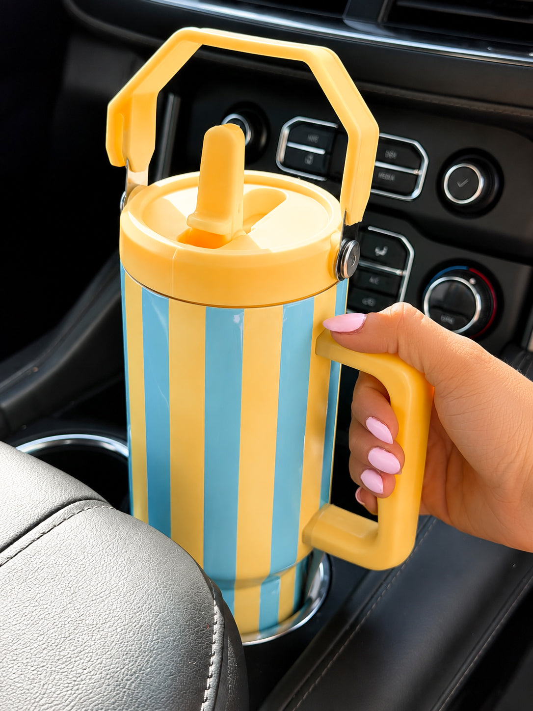 Striped Basics Tumbler Cup