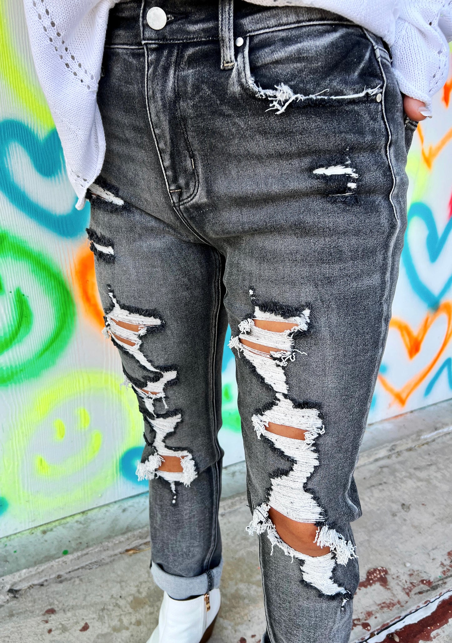 Harleigh Black Skinnys