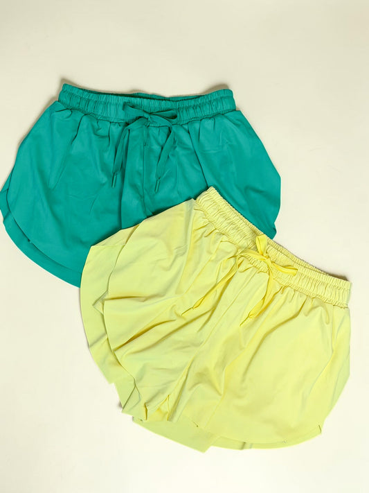 Active Crossover Lined Shorts