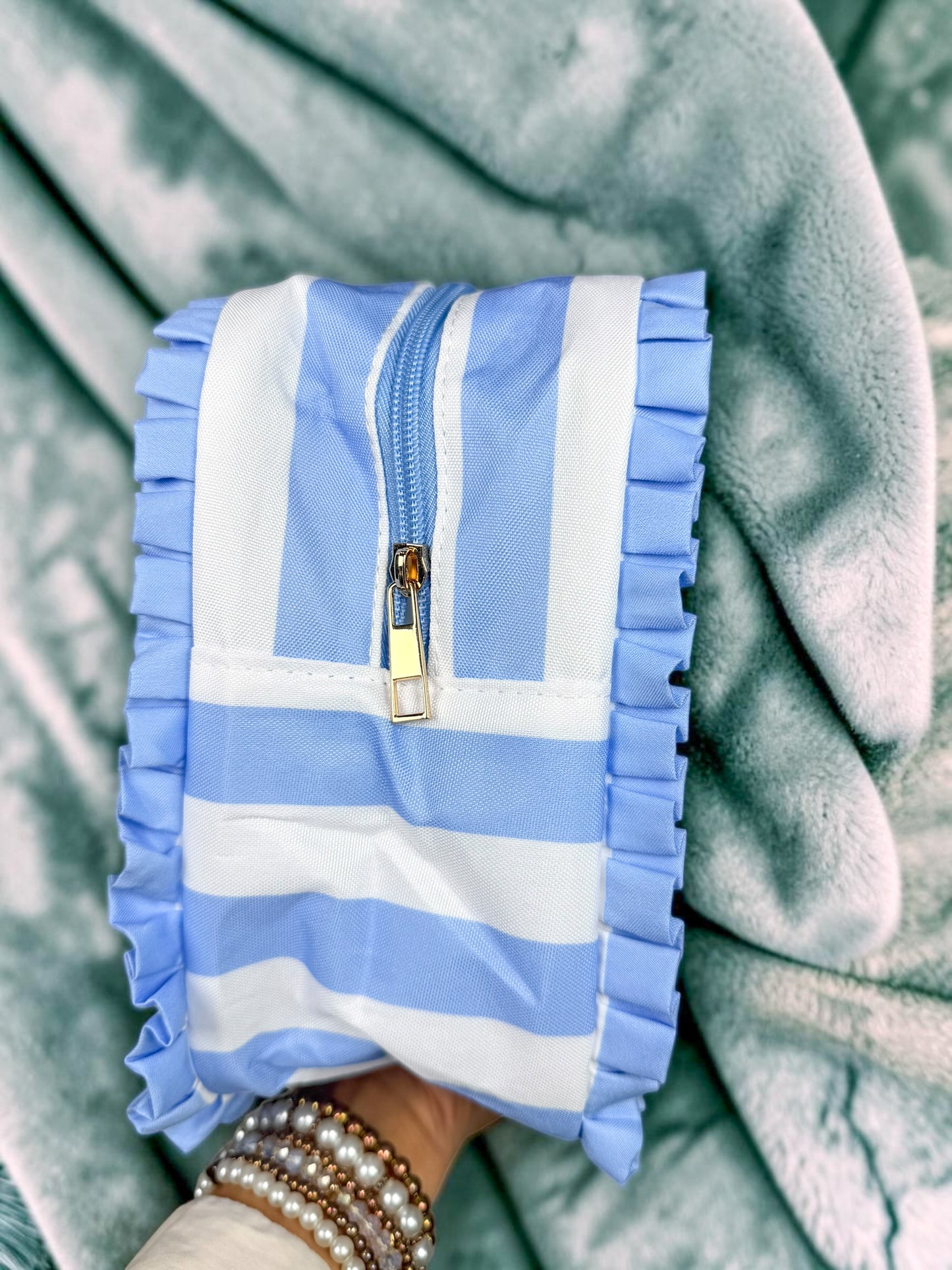 A Little Bit Of Everything Ruffle Travel Bag