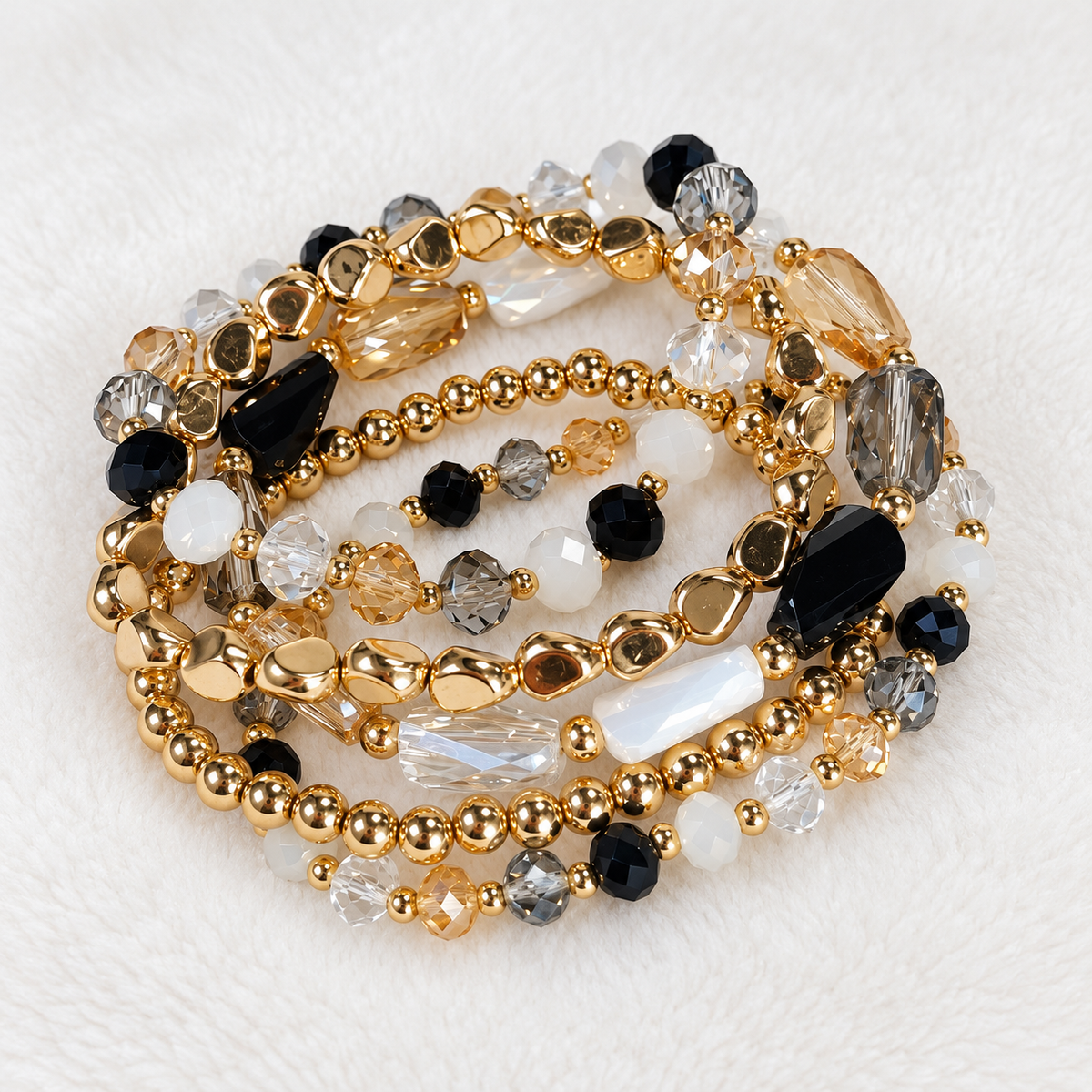 Timeless Glam Stack Bracelet Set