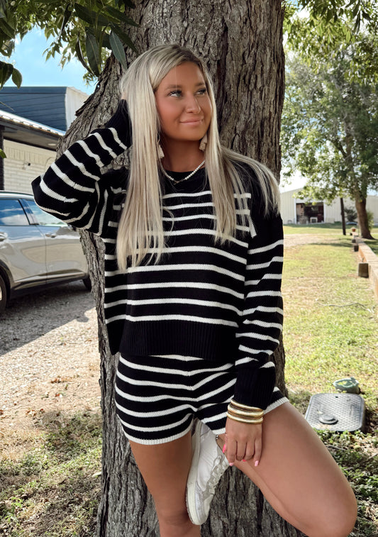 Comfy Contrast Two Piece Lounge Set