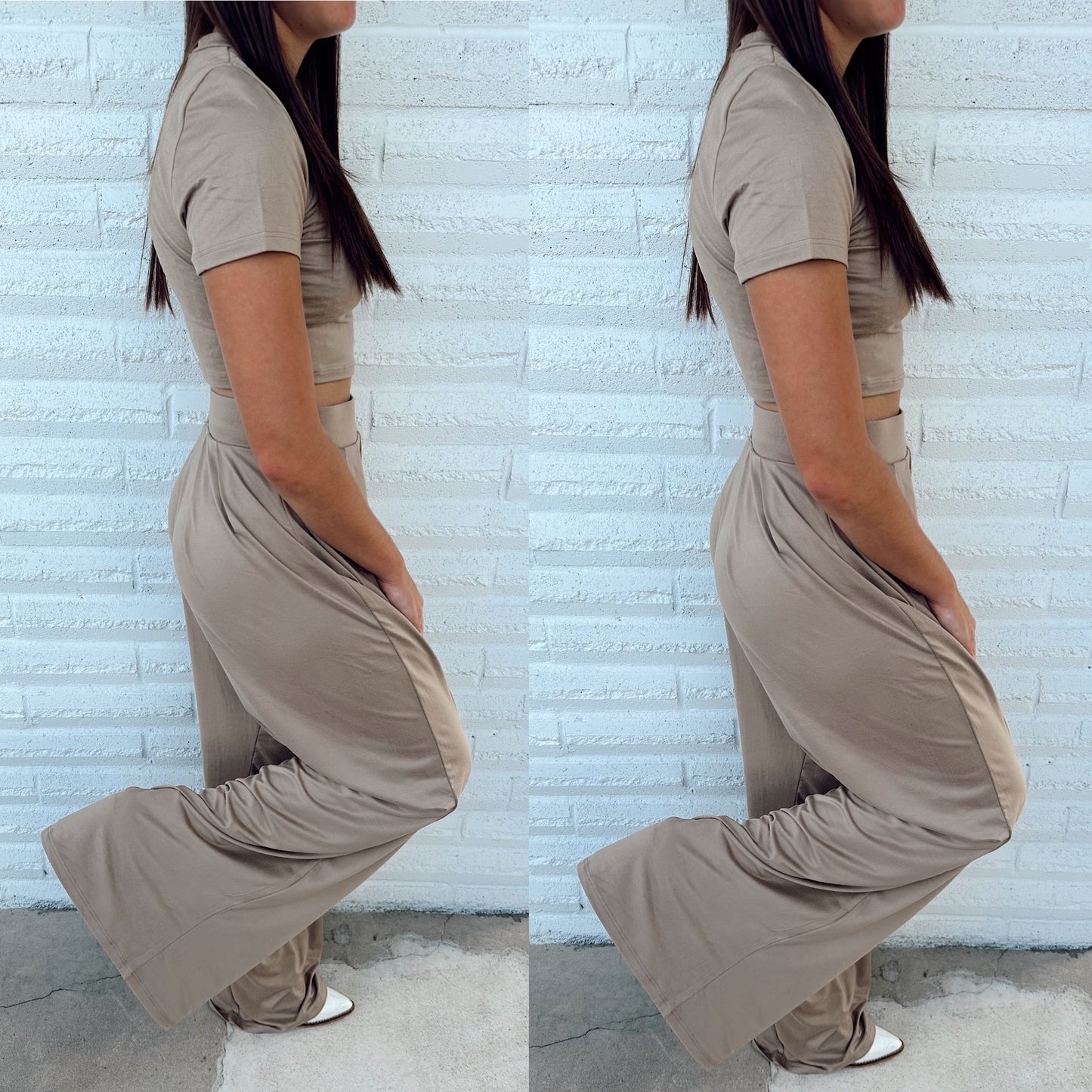 Brown On to the Next two piece Set