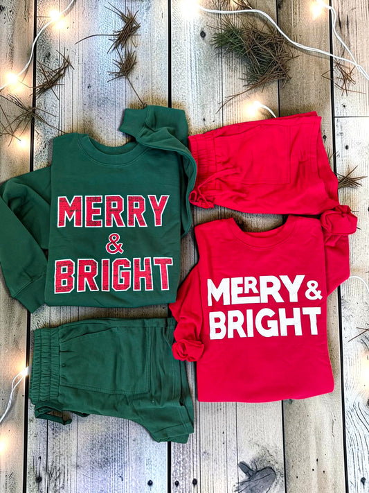 Season To Be Merry & Bright Two-Piece Lounge Set
