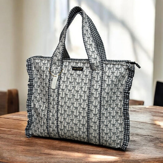 Cozy Quilted Tote Bag