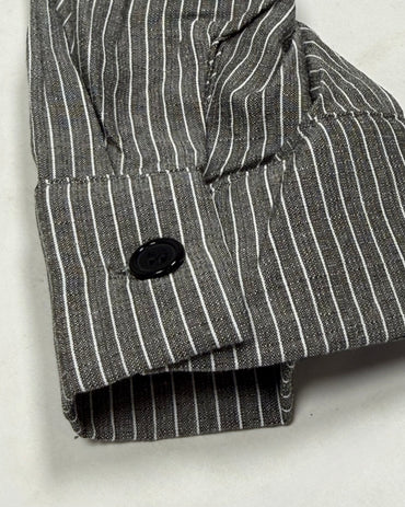 Midnight Lines Button Up Top