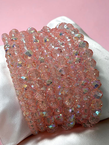 Pink Pretties Bangle Bracelet Set