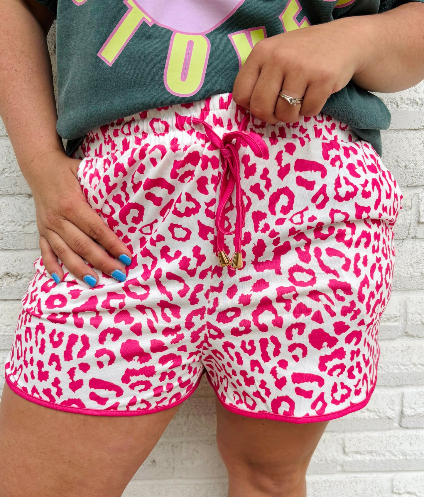 Back In style Leopard Shorts