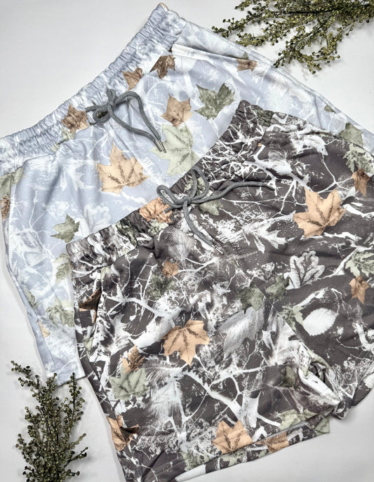 Life In The Woods Drawstring Lounge Shorts