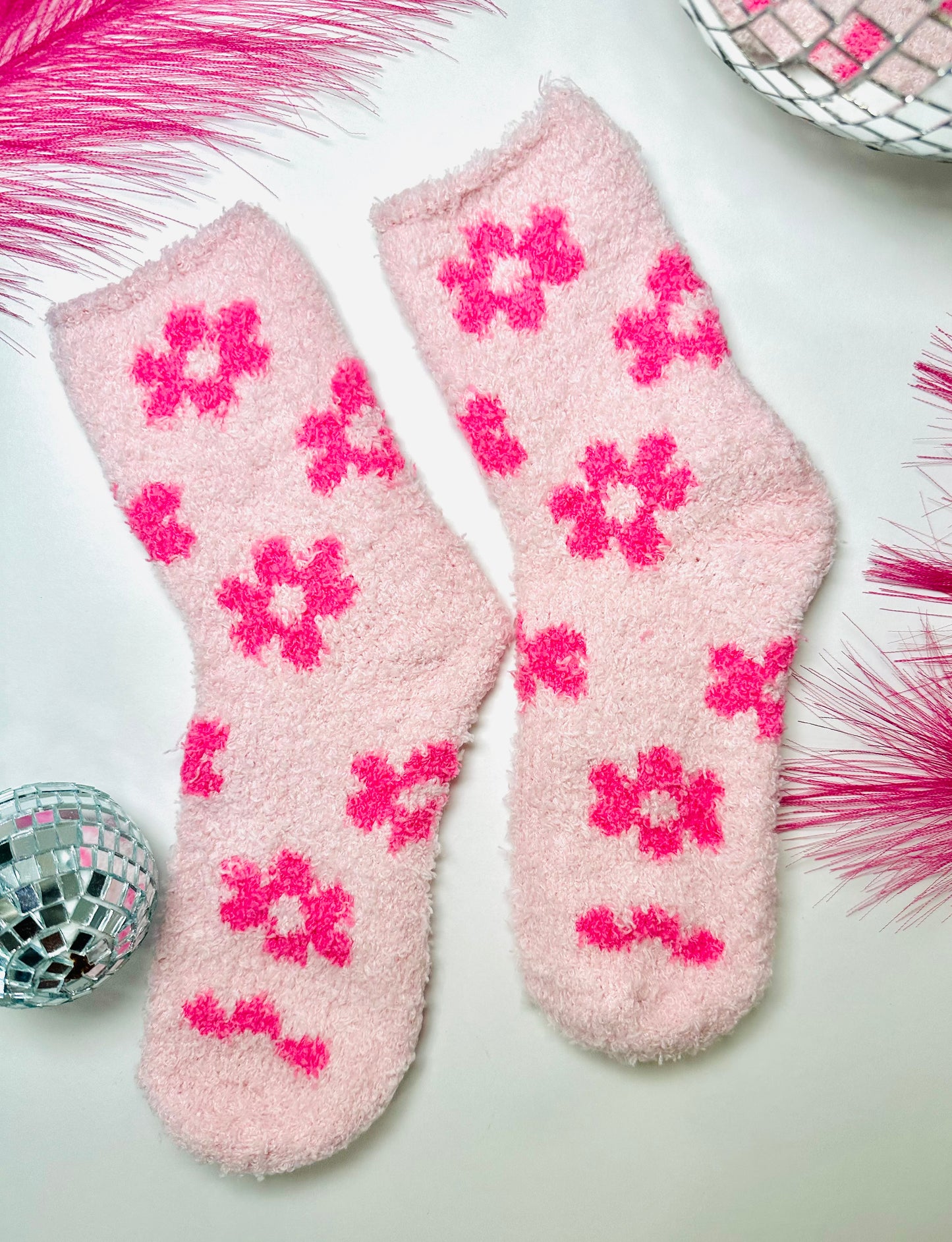 Spring Is In The Air Fuzzy Socks