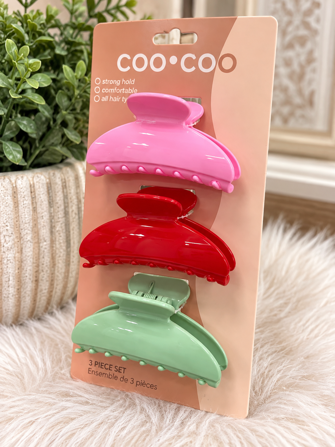The Everyday Trio Claw Clip Set