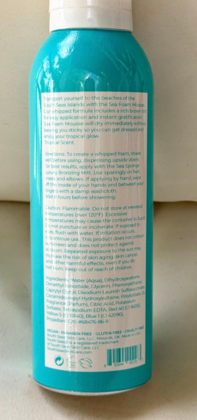 South Sea Self Tanning Foam