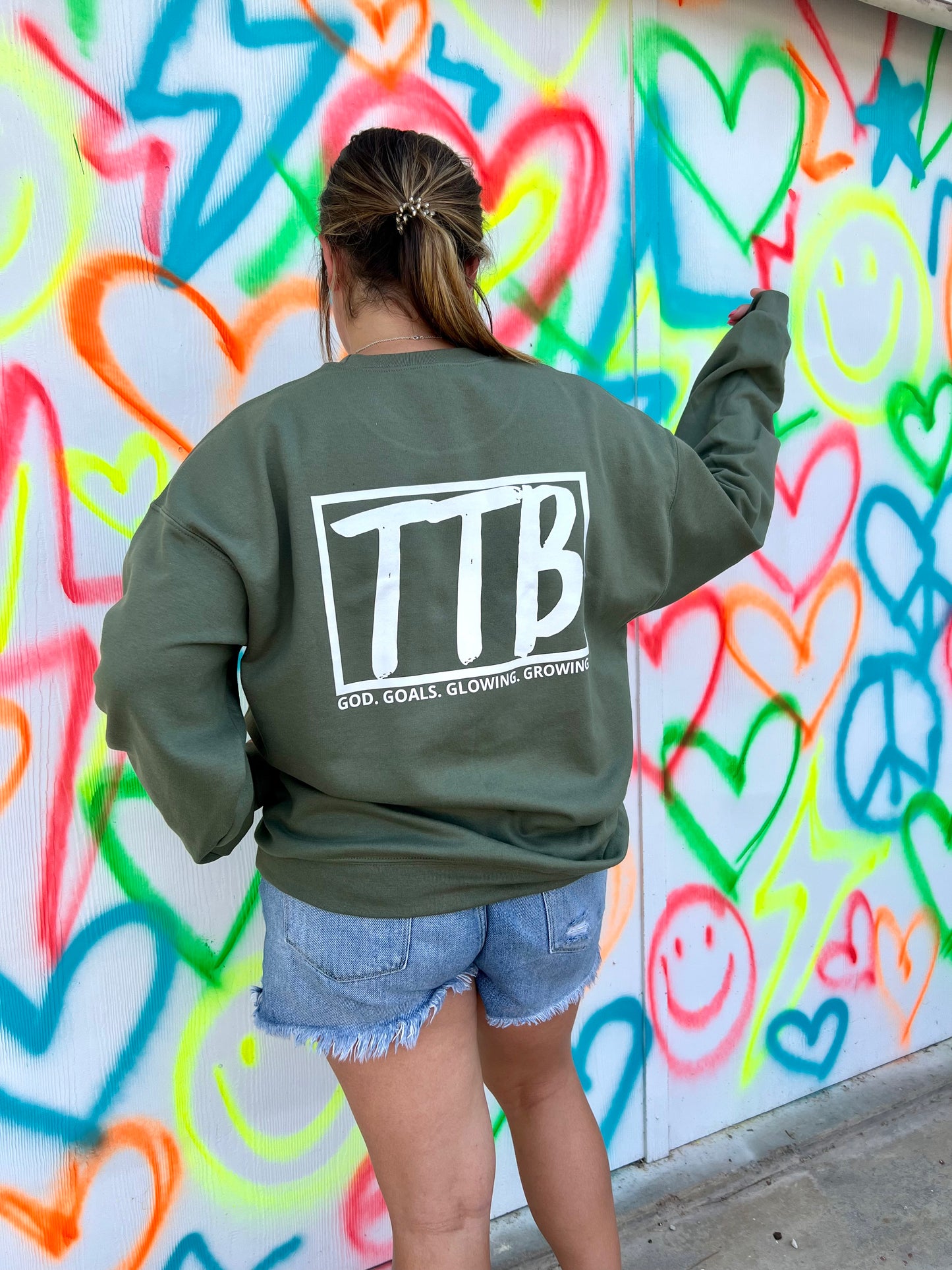 Army Green TTB Crewneck