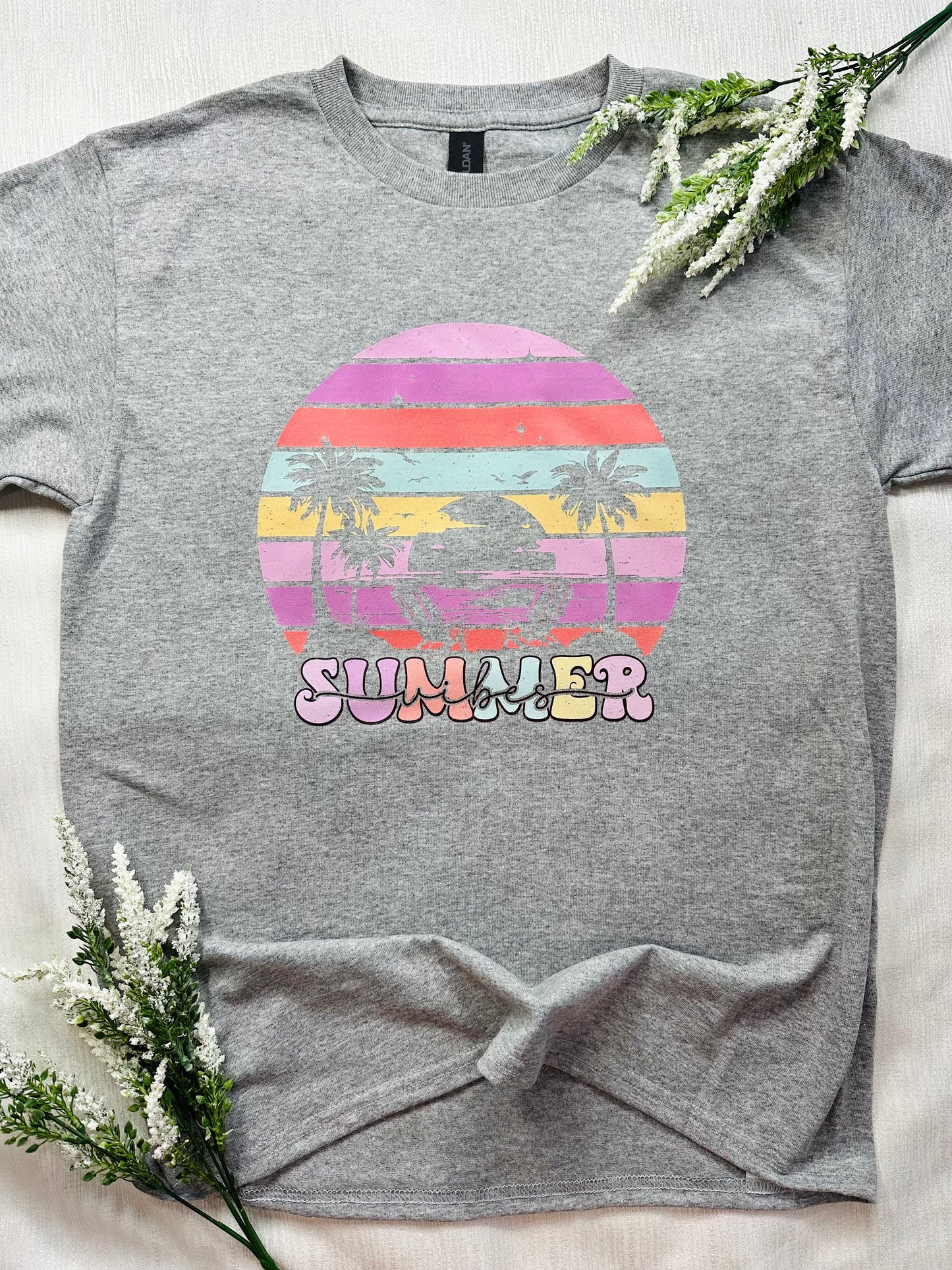 Summer Vibes Graphic Tee Youth XL