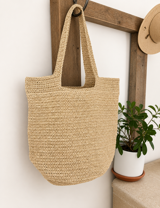 Woven Essentials Beach Tote