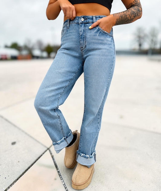 Tenley Baggy Straight Leg Jeans