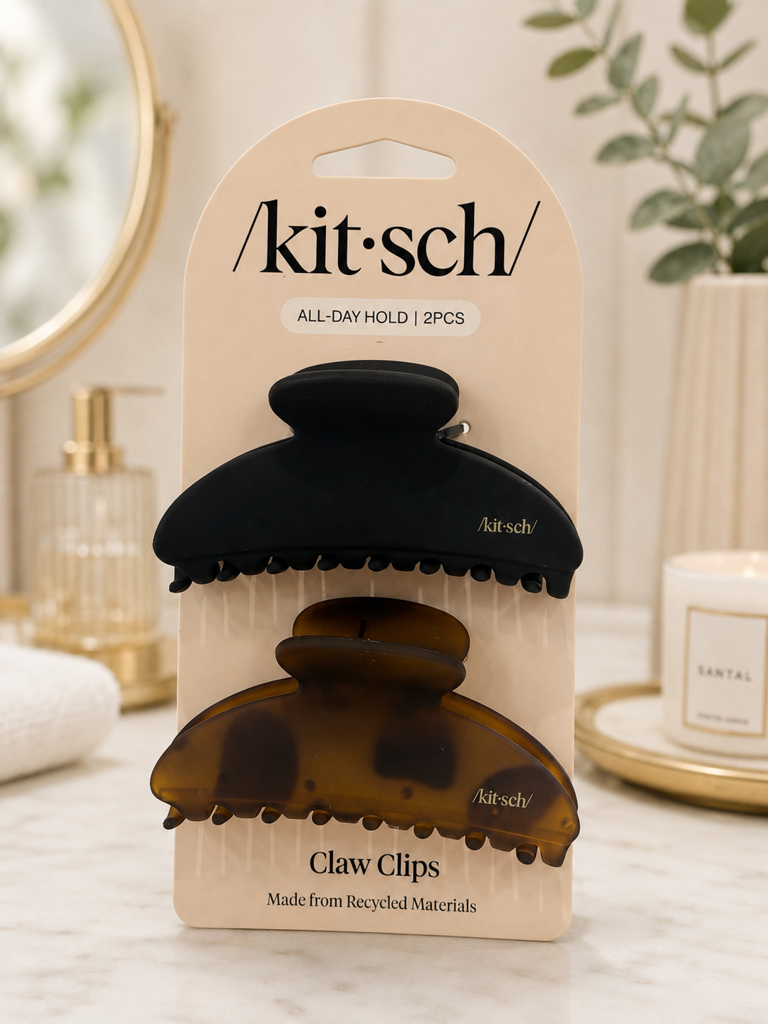 Curved Claw Clips 2pc Set