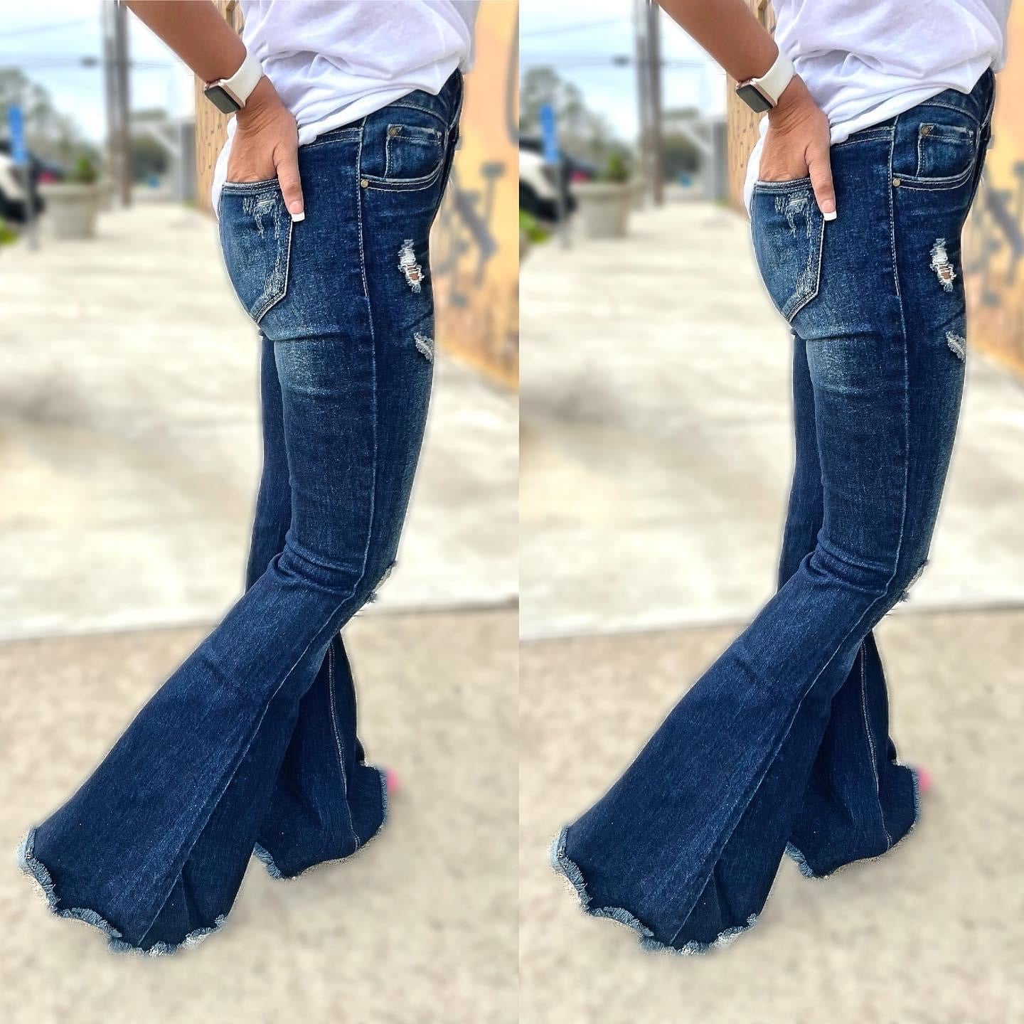 Dark Lovely Lights Denim Jeans