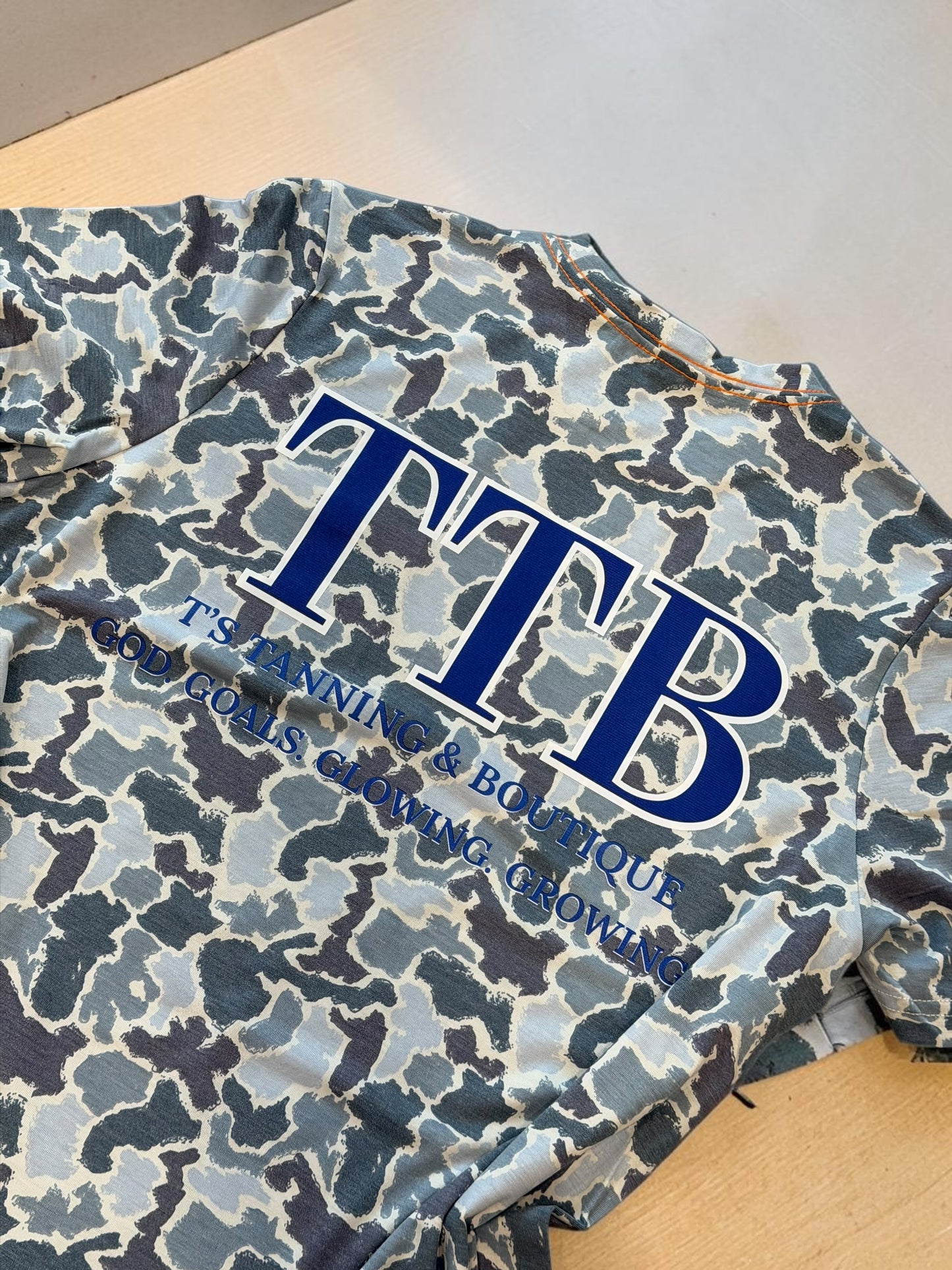 TTB Blue Camo Graphic T-shirt