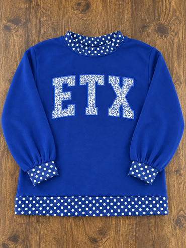 ETX Mock Neck Sweatshirt