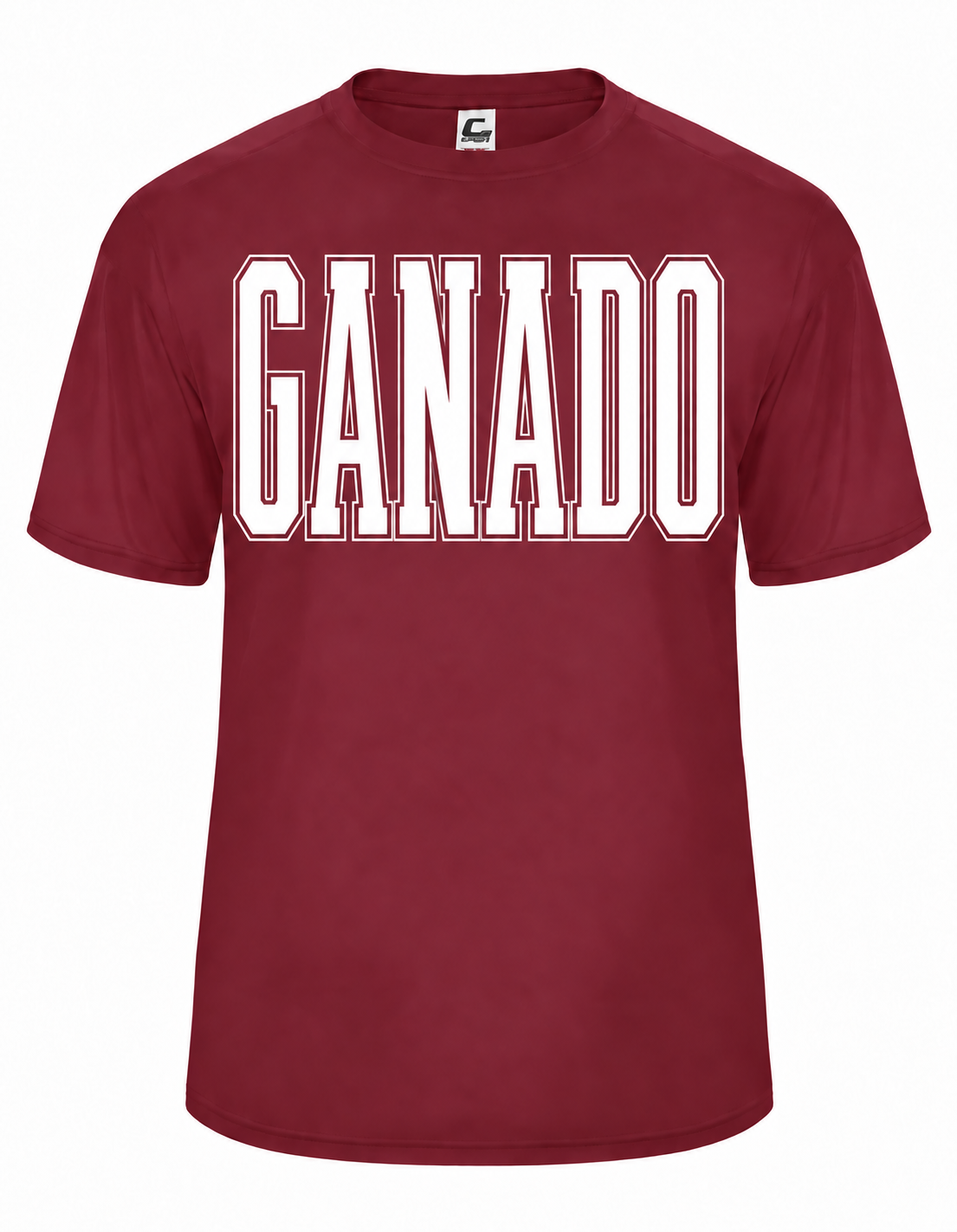 PRE-ORDER Maroon GANADO Dri-Fit Graphic Tee