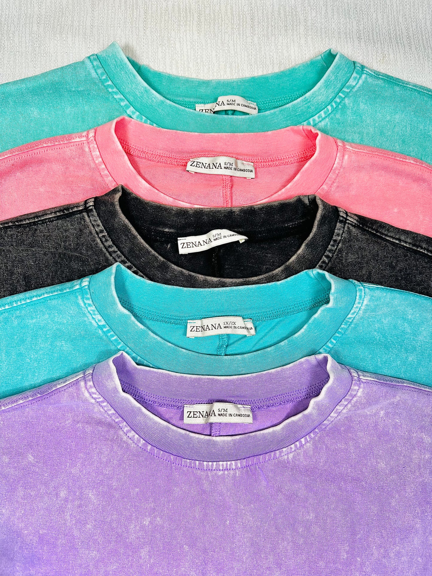 Must Have Acid Wash Oversized Top