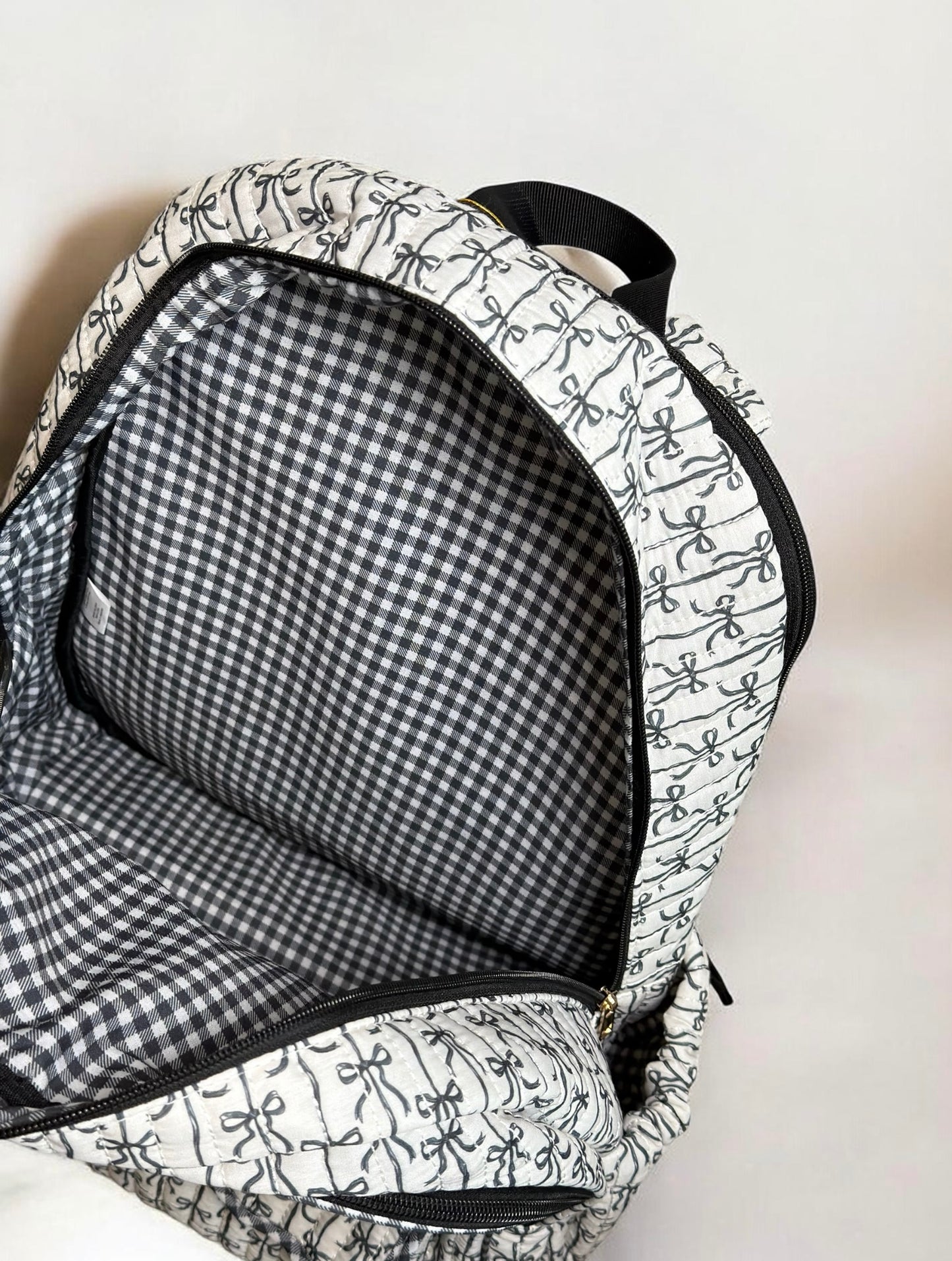 Soft Stitch Quilted Backpack