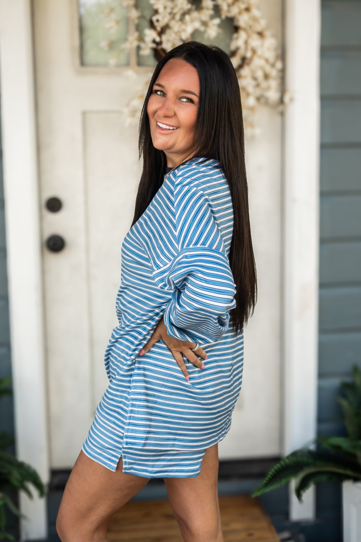 Wave Stripe Oversized Set