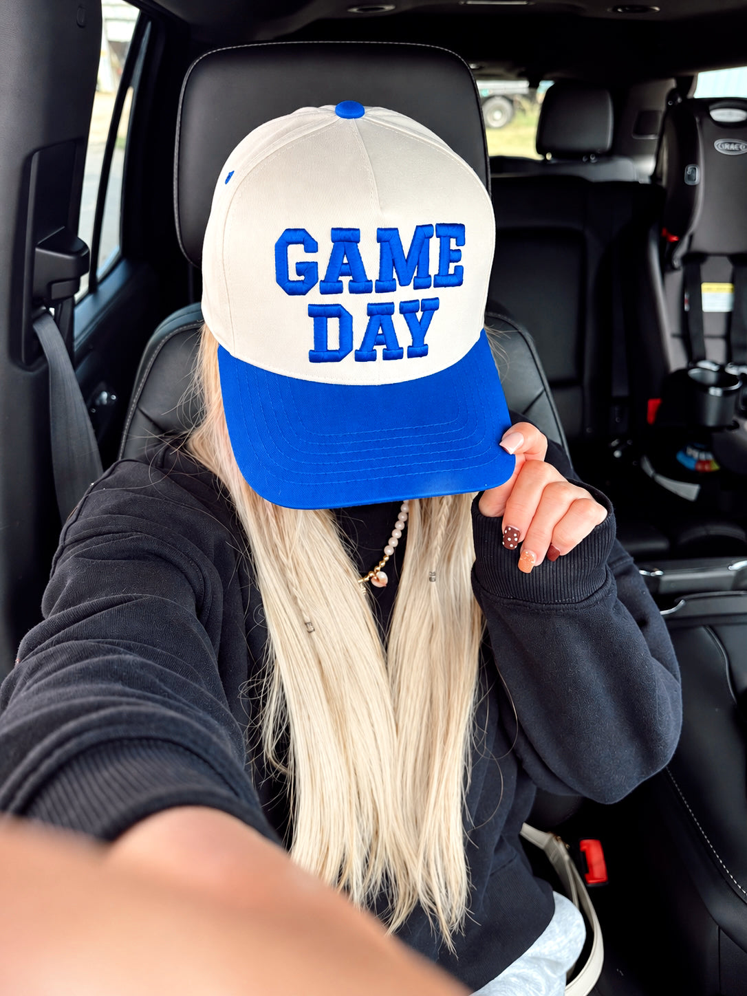 Royal Blue GAME DAY Trucker Hat