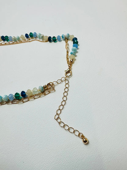 Luck Is In The Air Beaded Necklace
