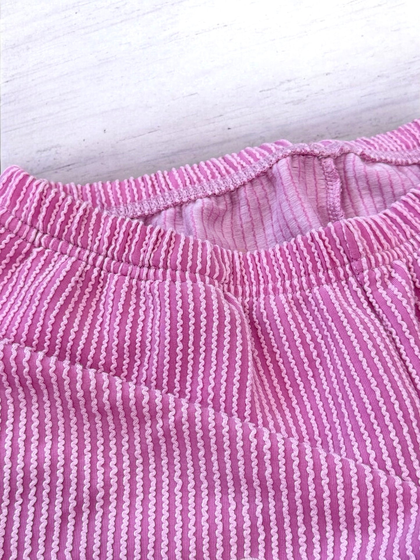 Bows In Bloom Ribbed Lounge Set