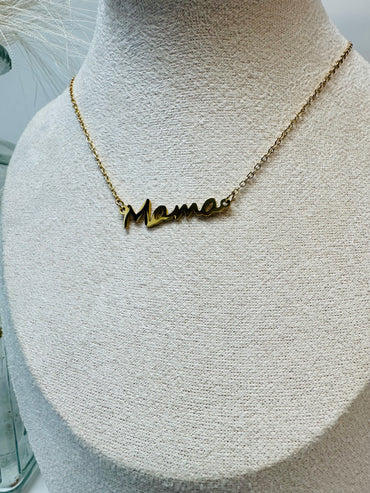 MAMA Pendant Necklace