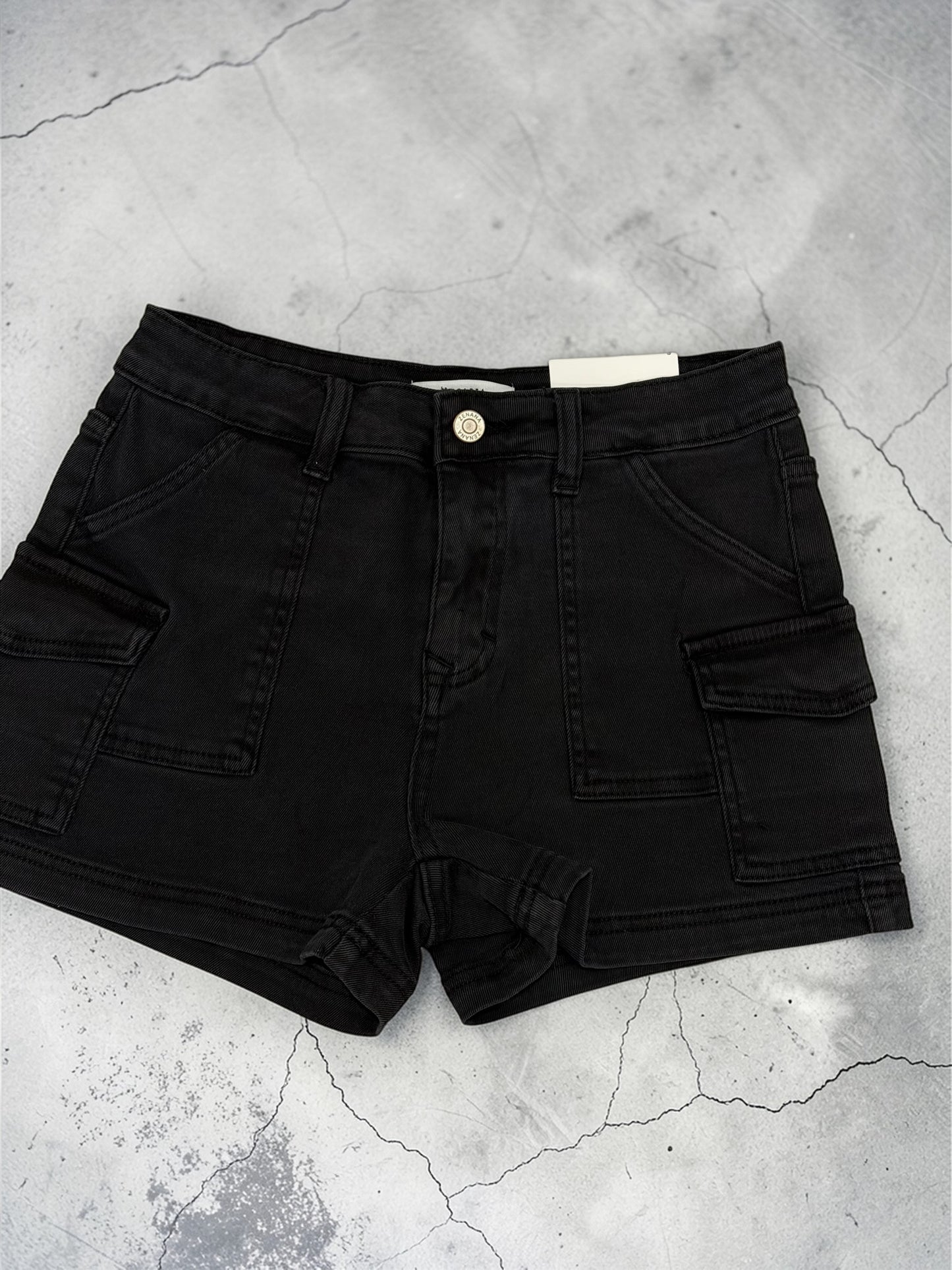 Classic Everyday Cargo Denim Shorts