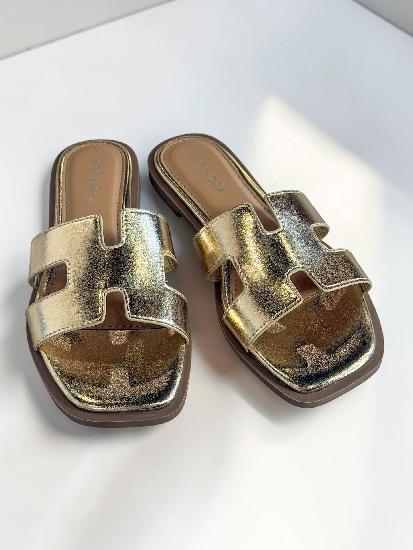Ella Elegant Gold Sandal